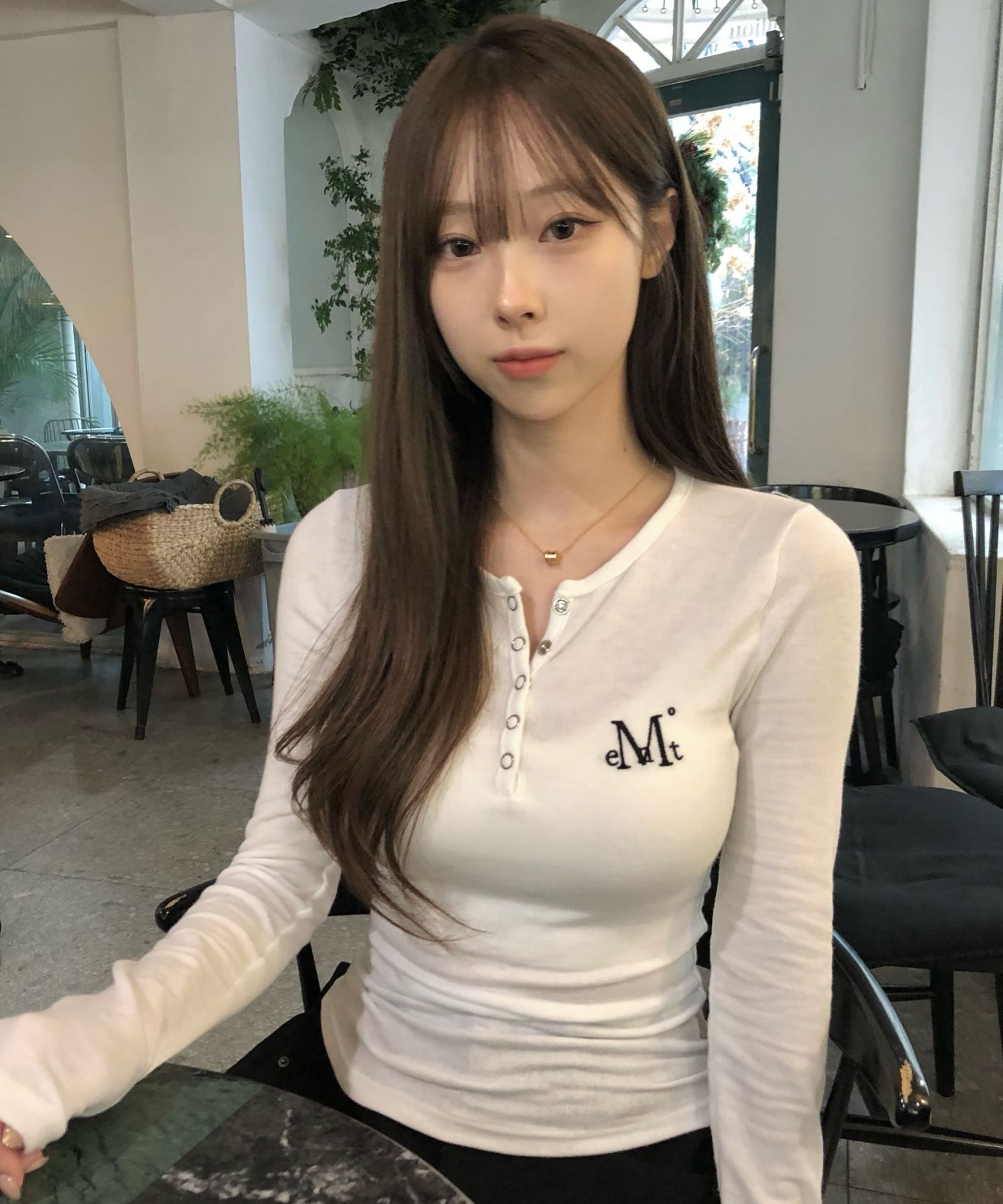 Nello Snap Button Long Sleeve Tee (6 Colors)