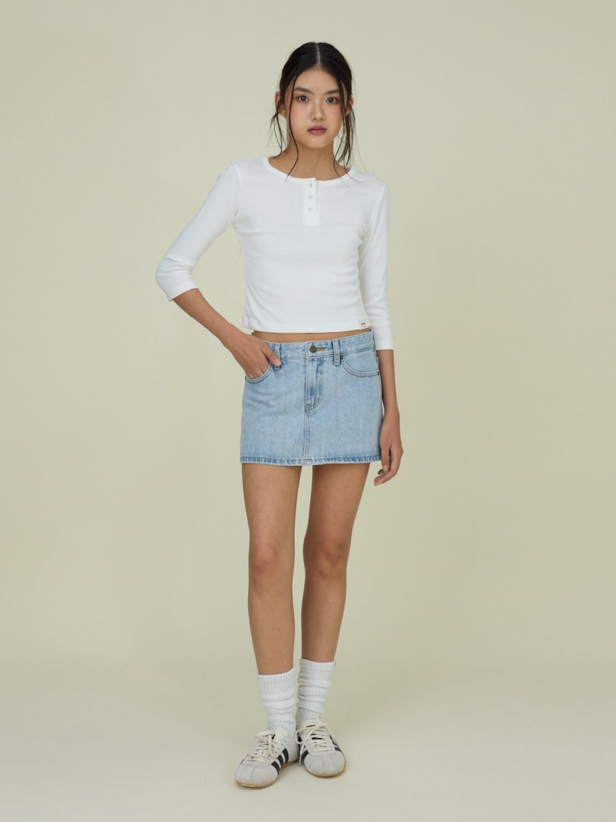 THE BELLA SKIRT (LIGHT BLUE)