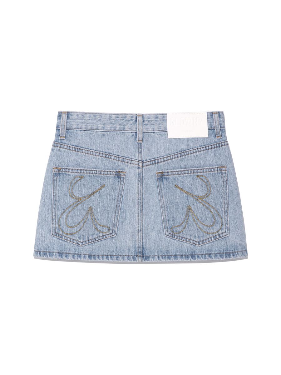 THE BELLA SKIRT (LIGHT BLUE)