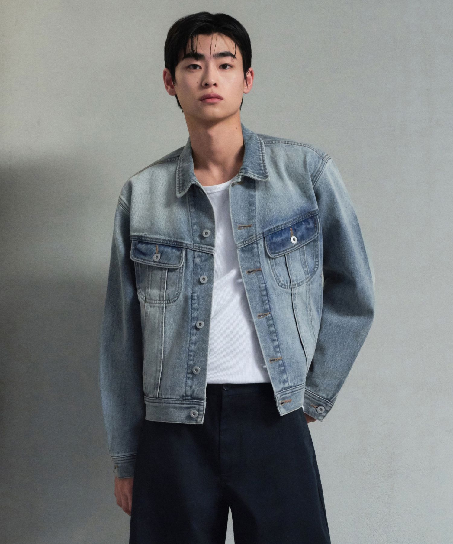 Prairie Denim Trucker Jacket [Light Indigo]